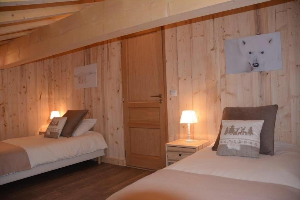 פאסי Chalet Alexanne - Meuble De Tourisme Classe 3 Etoiles - Porte De St Gervais מראה חיצוני תמונה